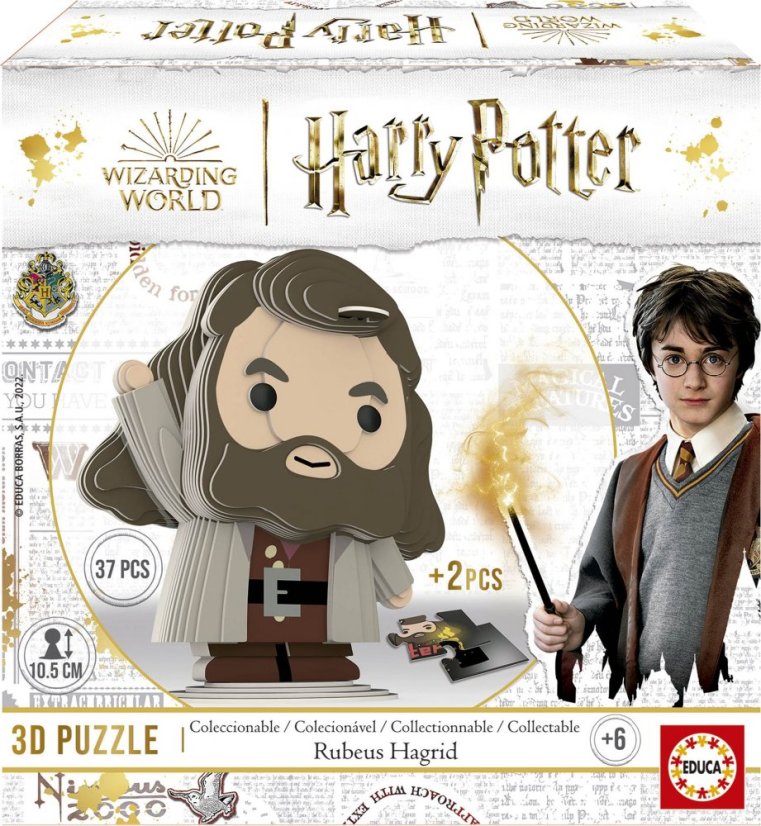 EDUCA 3D puzzle Harry Potter: Rubeus Hagrid