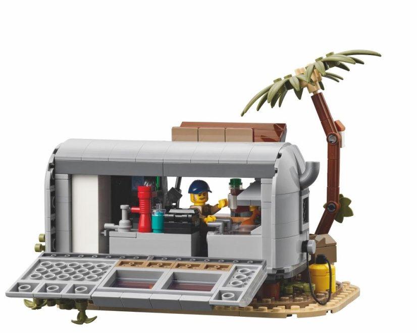 LEGO® Bricklink 910030 Stánek s občerstvením