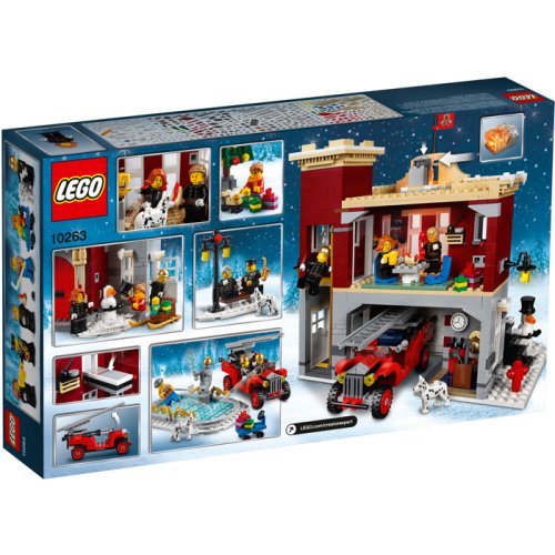 LEGO® Creator 10263 Hasičská stanice v zimní vesnici