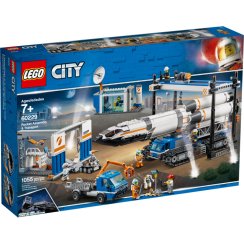 LEGO® City 60229 Montáž a přeprava vesmírné rakety