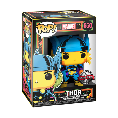 Funko POP! Marvel Black Light Thor