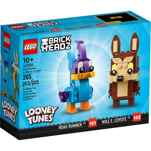 LEGO® BrickHeadz 40559 Road Runner a Wile E. Coyote