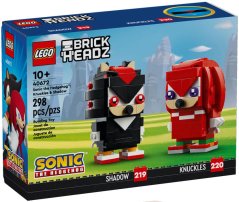 LEGO® BrickHeadz 40672 Sonic the Hedgehog™: Knuckles a Shadow LEGO® BrickHeadz 40672 Sonic the Hedgehog™: Knuckles a Shadow