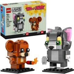 LEGO® BrickHeadz 40793 Figurky: Figurky: Tom a Jerry