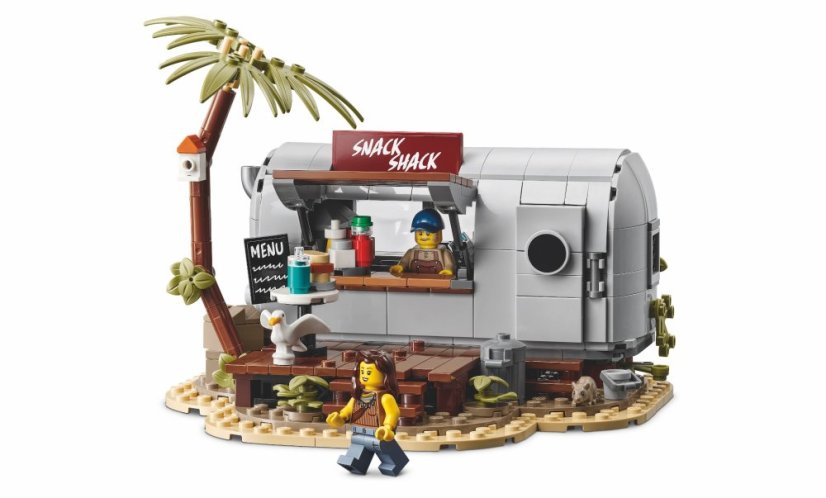LEGO® Bricklink 910030 Stánek s občerstvením