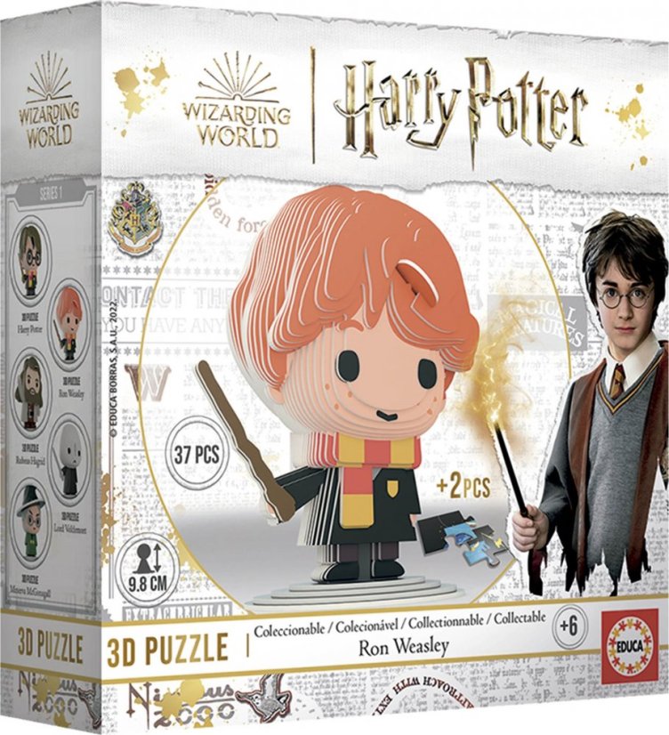 EDUCA 3D puzzle Harry Potter: Ron Weasley 