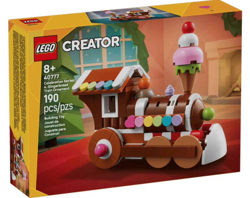 LEGO® Creator 40777 Séria osláv: Ozdobný perníkový vláčik