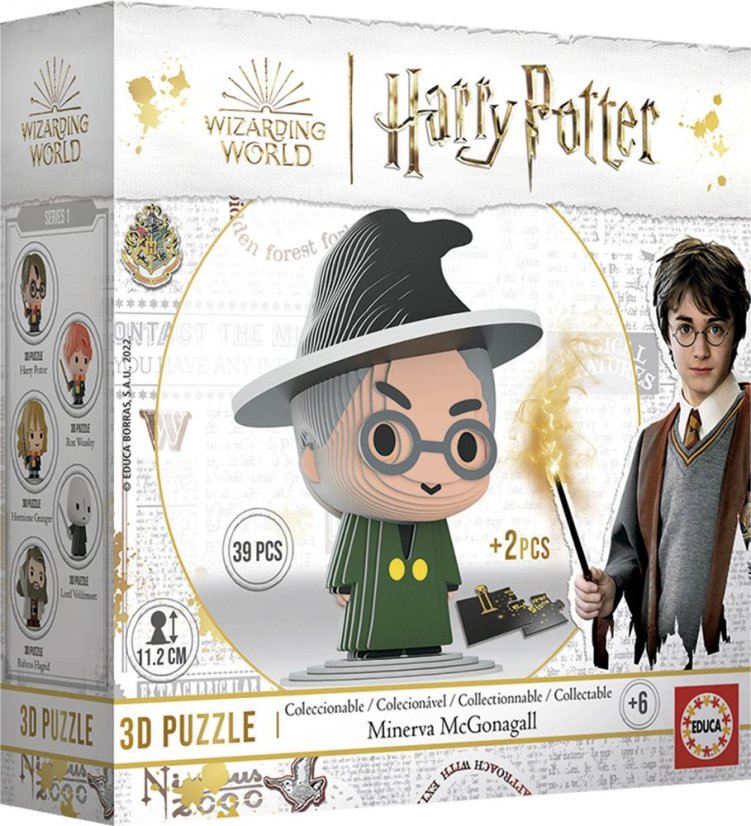 EDUCA 3D puzzle Harry Potter: Minerva McGonagallová