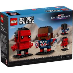 LEGO® BrickHeadz 40668 Kapitán Amerika a Červený Hulk