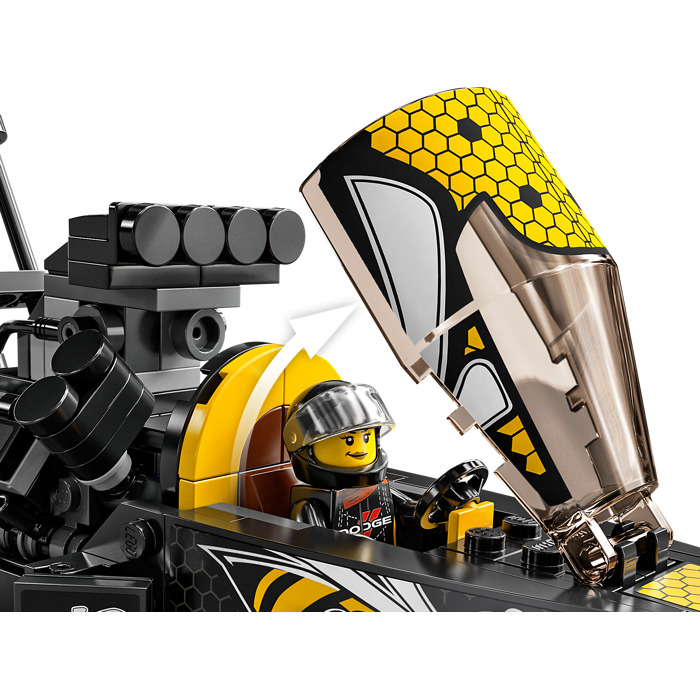 LEGO® Speed Champions 76904 Mopar Dodge//SRT Top Fuel Dragster a 1970 Dodge Challenger T/A