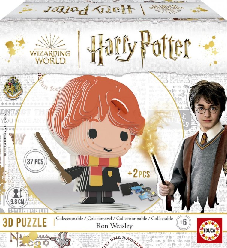 EDUCA 3D puzzle Harry Potter: Ron Weasley 
