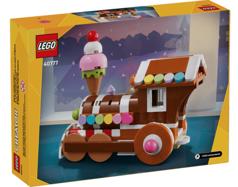 LEGO® Creator 40777 Séria osláv: Ozdobný perníkový vláčik