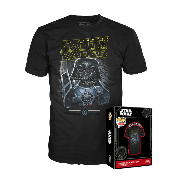 Funko POP! tričko TIE Fighter Darth Vader