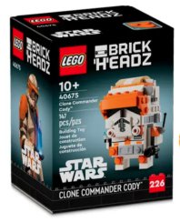 LEGO® BrickHeadz™ 40675 Velitel klonů Cody™