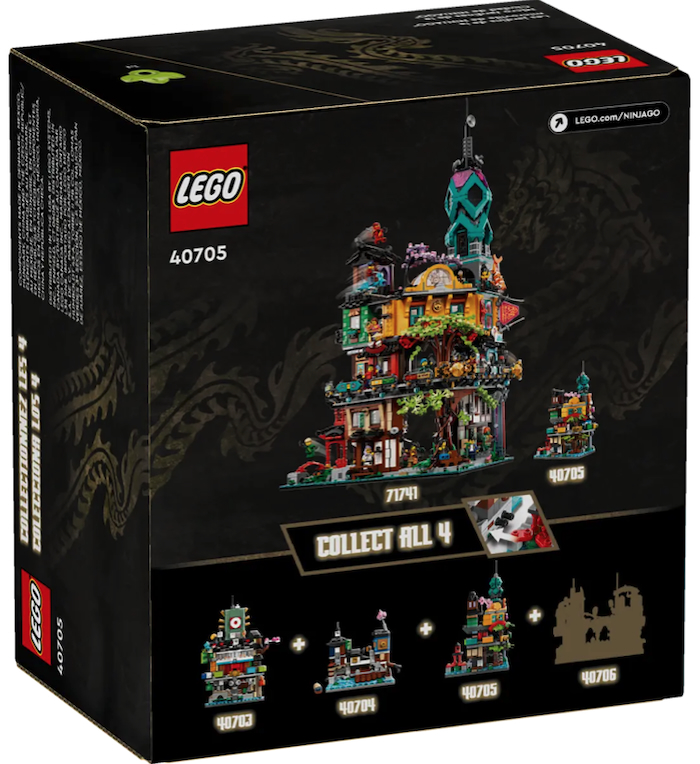 LEGO® NINJAGO® 40705 Miniaturní zahrady v NINJAGO City
