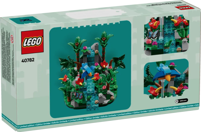 LEGO® 40782 Dioráma tropického deštného pralesa
