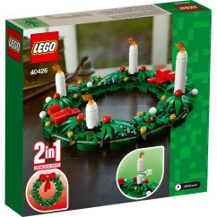 LEGO® Iconic 40426 Vianočný veniec 2 v 1