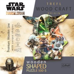 TREFL Wood Craft Origin The Mandalorian: Záhadný Grogu 505 dielov
