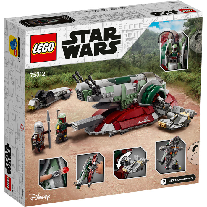 LEGO® Star Wars™ 75312 Boba Fett a jeho kosmická loď