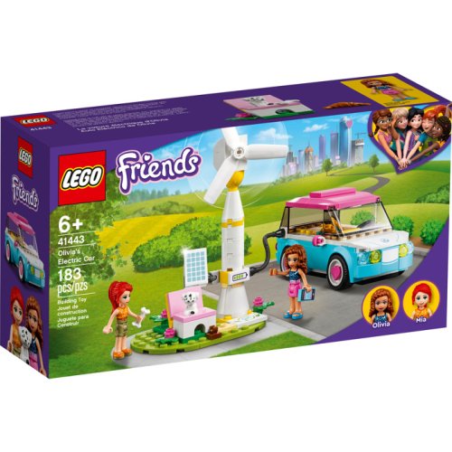 LEGO® Friends 41443 Olivia a jej elektromobil