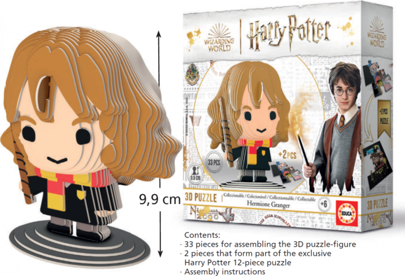 EDUCA 3D puzzle Harry Potter: Hermiona Grangerová