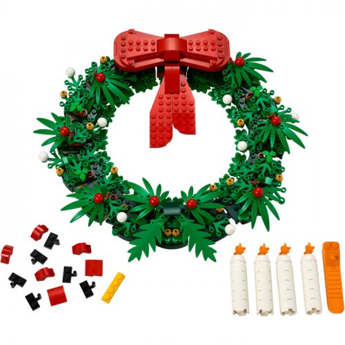 LEGO® Iconic 40426 Vánoční věnec 2 v 1