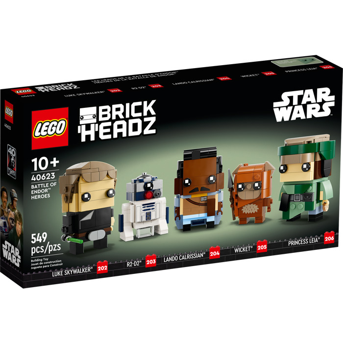 LEGO® BrickHeadz™ Star Wars™ 40623 Hrdinové bitvy o planetu Endor™