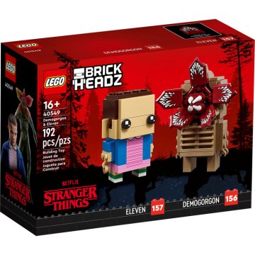 LEGO BrickHeadz 40549 Demogorgon és Eleven: egy kis készlet, amely gyorsabban eltűnt, mint ahogy kimondanád: „Upside Down”