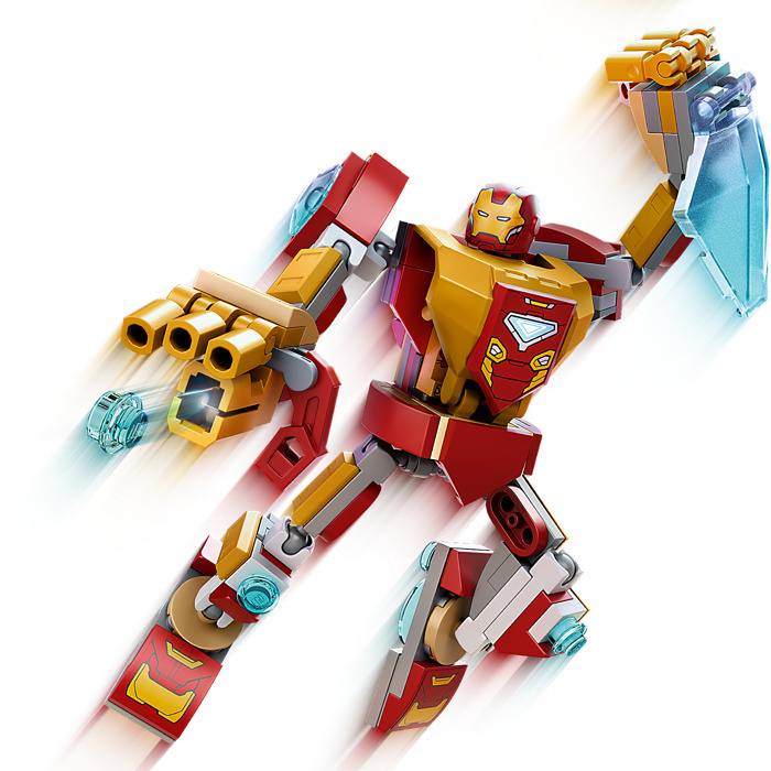 LEGO® Super Heroes 76203 Iron Manovo robotické brnění