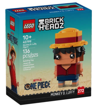 LEGO BrickHeadz 40799 Monkey D. Luffy: amikor egy kis készlet nagy zajt csap (és üzenetet hordoz)