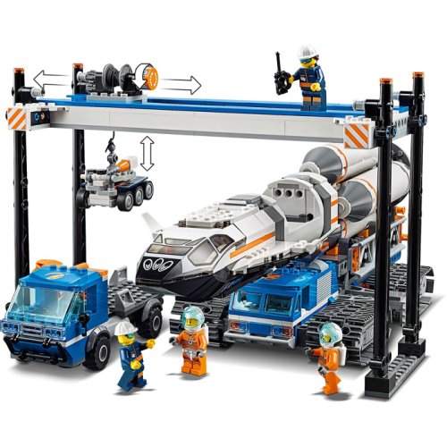 LEGO® City 60229 Montáž a preprava vesmírnej rakety