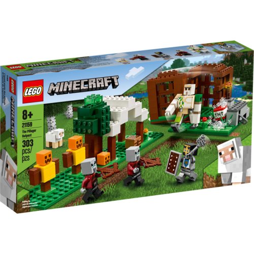 LEGO® Minecraft® 21159 Základňa Pillagerov