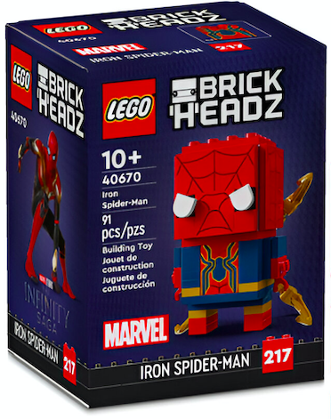 LEGO® Brickheadz 40670 Iron Spider-Man