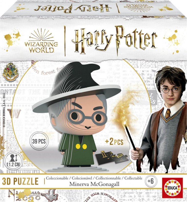 EDUCA 3D puzzle Harry Potter: Minerva McGonagallová
